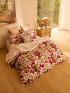 Lupin Multi Linen Quilt Cover - King
