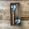 Wicker Nat Salad Servers