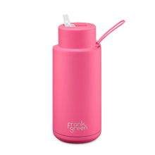  Ceramic Bottle - 34oz / 1,000ml Neon Pink