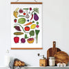Artist Tea Towel - Fruit & Veg