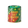 Tennis socks in a can