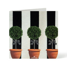 Blank Greeting Card - Topiary