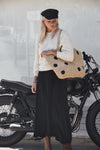 Gemma XXL Dots Bag - Natural