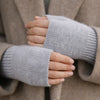 Julia Mitten Light Grey