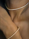 Aspen Tennis Necklace - Gold