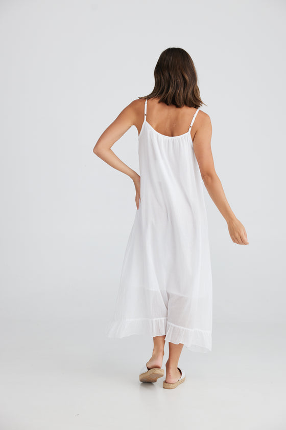 Pier Dress White