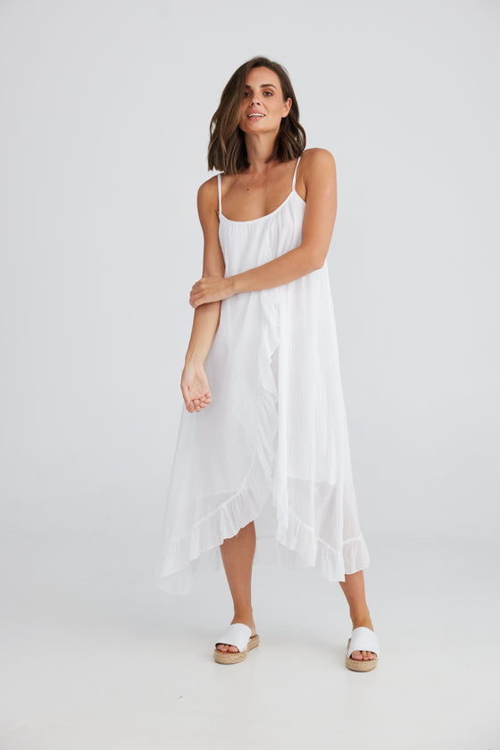 Pier Dress White
