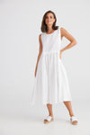 St Tropez Dress White