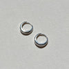 Positano Mini Hoops - Silver