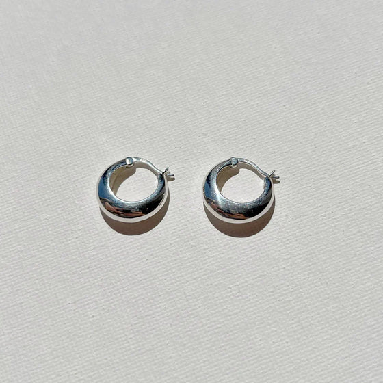 Positano Hoops - Silver