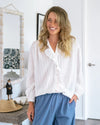 Dobby Bell Shirt White