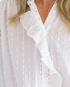 Dobby Bell Shirt White