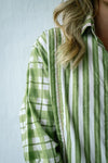 Calypso Stripe Shirt Sweet pea
