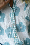 Poppy Flower Shirt Chambray