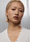 Mini Keshi Pearl Hoops - Gold