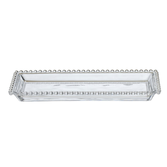 Maya Glass Rectangle Platter