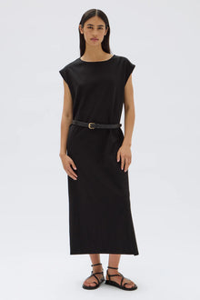  Kahrissa Jersey Tank Dress Black