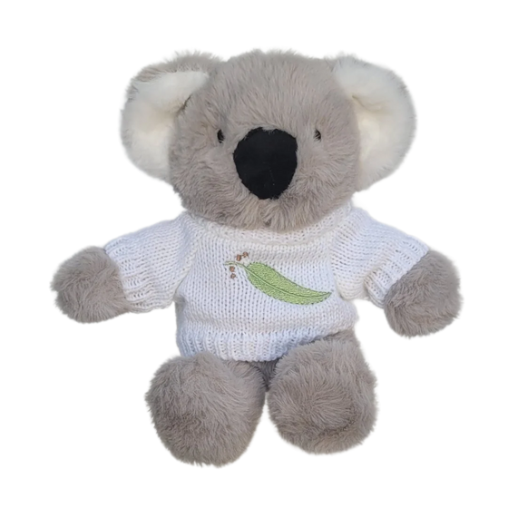 Mini Kip the Koala with Gumleaf Jumper