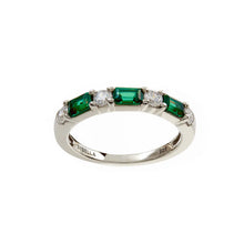  Leanne Green & Clear CZ Ring