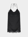 Lisa Silk Singlet Black