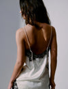Lisa Silk Singlet Vanilla