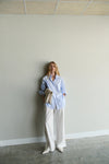 Florence Shirt - Light Blue Stripe