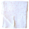 Muslin Swaddle Pink Stars