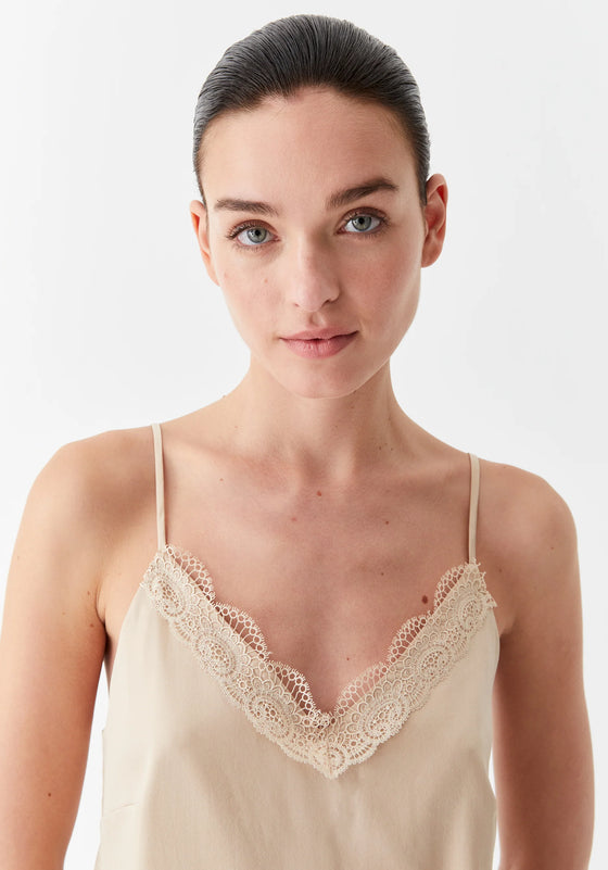 Violet Lace Cami