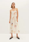 Aperitivo Linen Strappy Dress