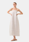 Kari Linen Strapless Dress