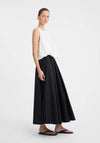 Coco Taffeta Skirt Black