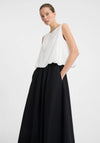 Coco Taffeta Skirt Black