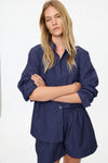 Chiara Shirt Classic - Navy