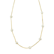  Freshwater Pearl Necklace Gold