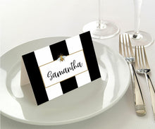  Place Cards - Striped Bee 45 pack