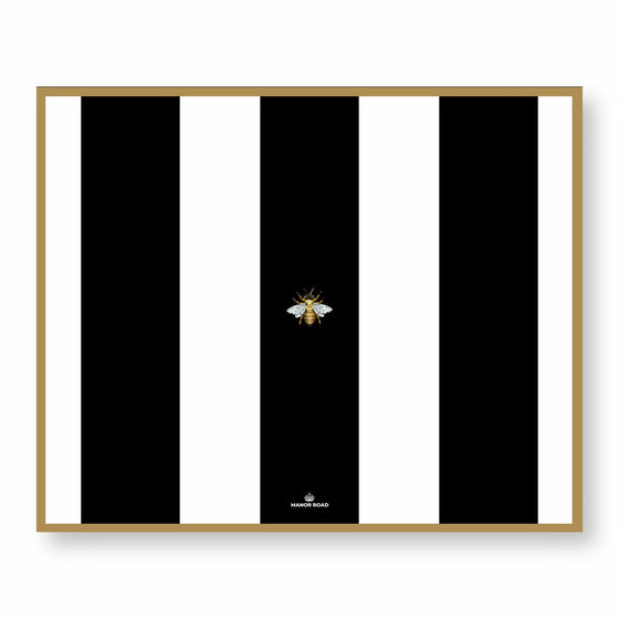 The Striped Bee Paper Placemat 30 sheets