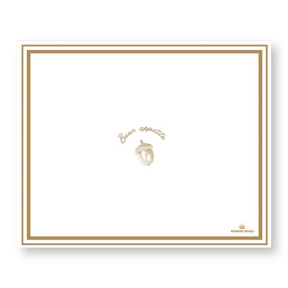 Buon Appetito Paper Placemat 30 sheets
