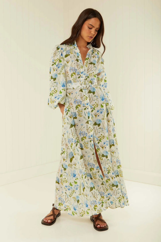 Noddy Dress Blue Orchid