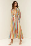 Eddy Dress Anana Stripe