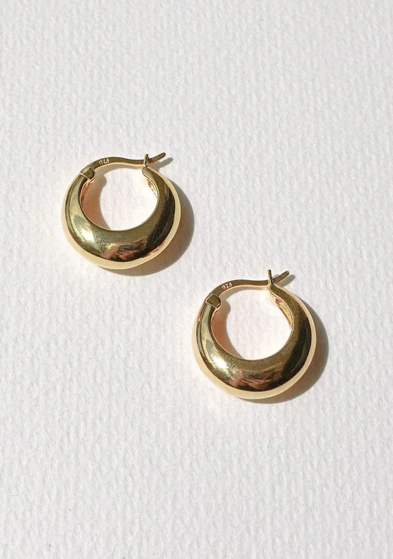 Positano Hoops - Gold