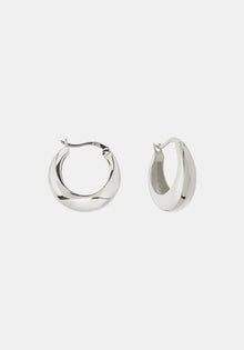  Positano Hoops - Silver