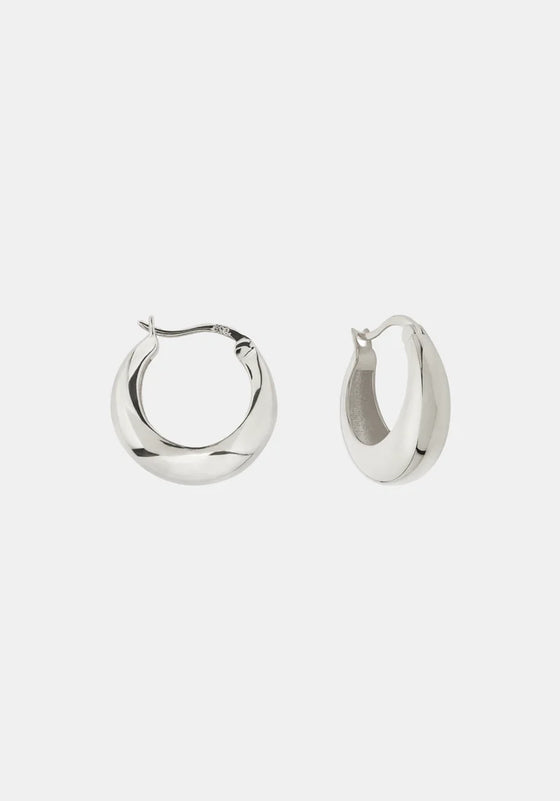 Positano Hoops - Silver