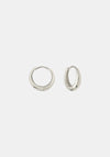 Positano Mini Hoops - Silver