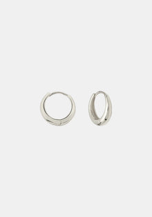  Positano Mini Hoops - Silver