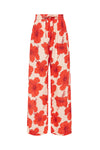 Hallie Pant Red Hibiscus