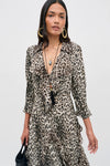 Rixo Roanna Dress leopard