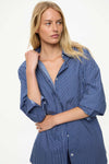 Chiara Long Sleeve Shirt - Stripes