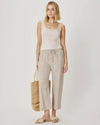 Angie Crop Wide Leg Fawn