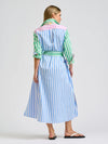 Luna Longline Shirtdress Spring Combo