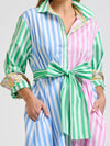 Luna Longline Shirtdress Spring Combo